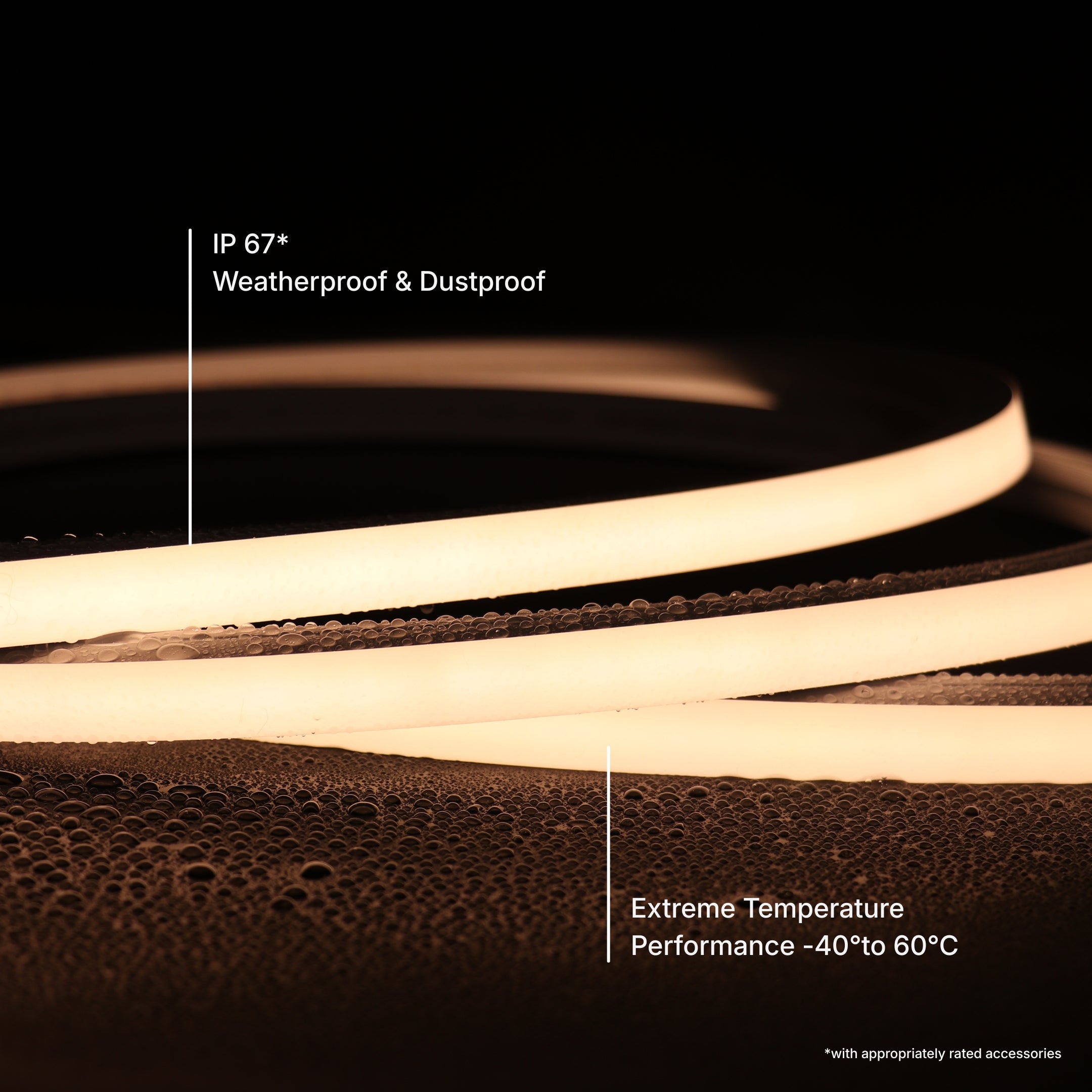 3D 16x17mm Neon - Single Colour Per Meter (24V)