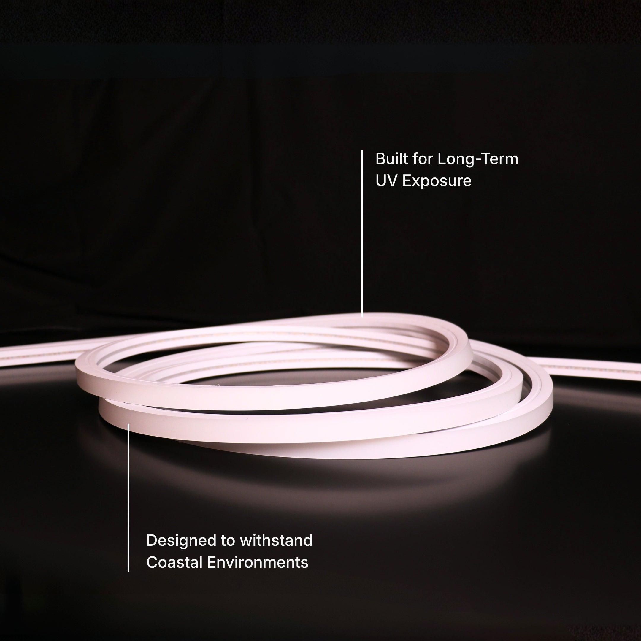 3D 16x17mm Neon - Single Colour Per Meter (24V)
