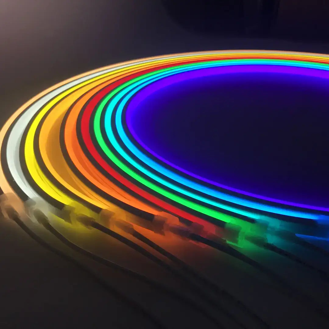 10x10mm Tri View Flexible (Mtr) Orange - Flexible