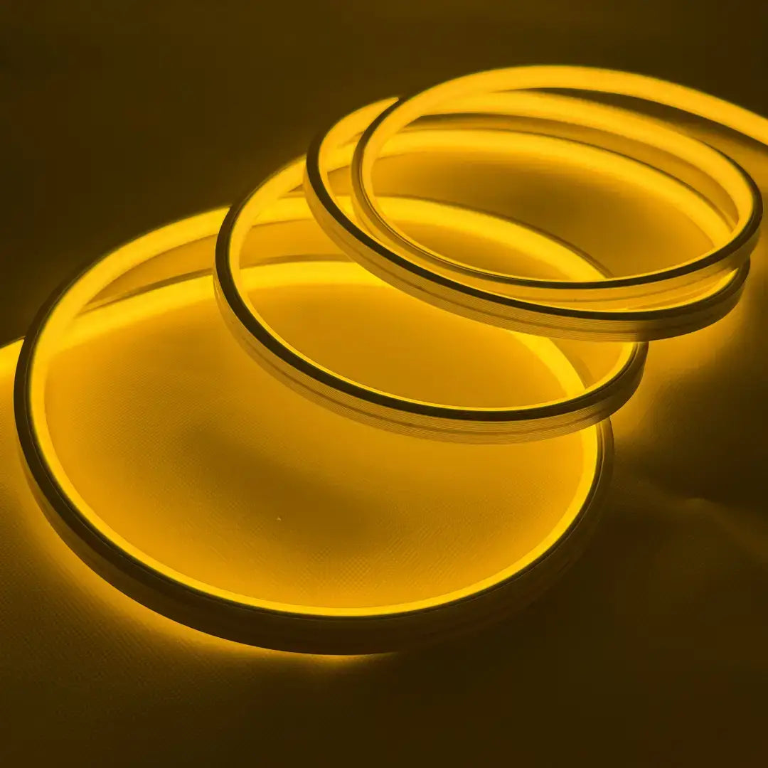 10x10mm Tri View Flexible (Mtr) Yellow - Flexible