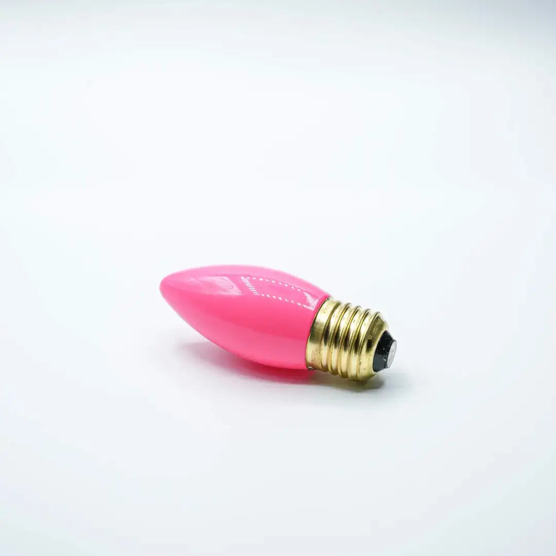 Bulb E27 C35 Rose Pink - Festoon Bulbs