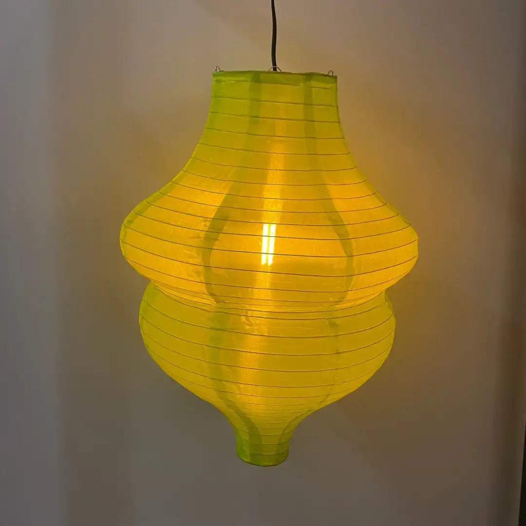 Lantern - 40cm Beehive Apple Green - Festoon Bulbs