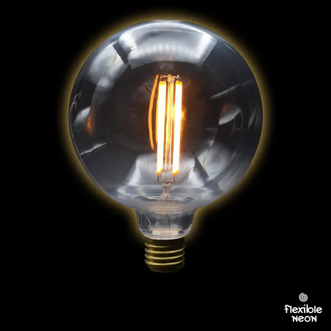 Bulb E27 G125 Clear 2000K Quad Filament - Festoon Bulbs
