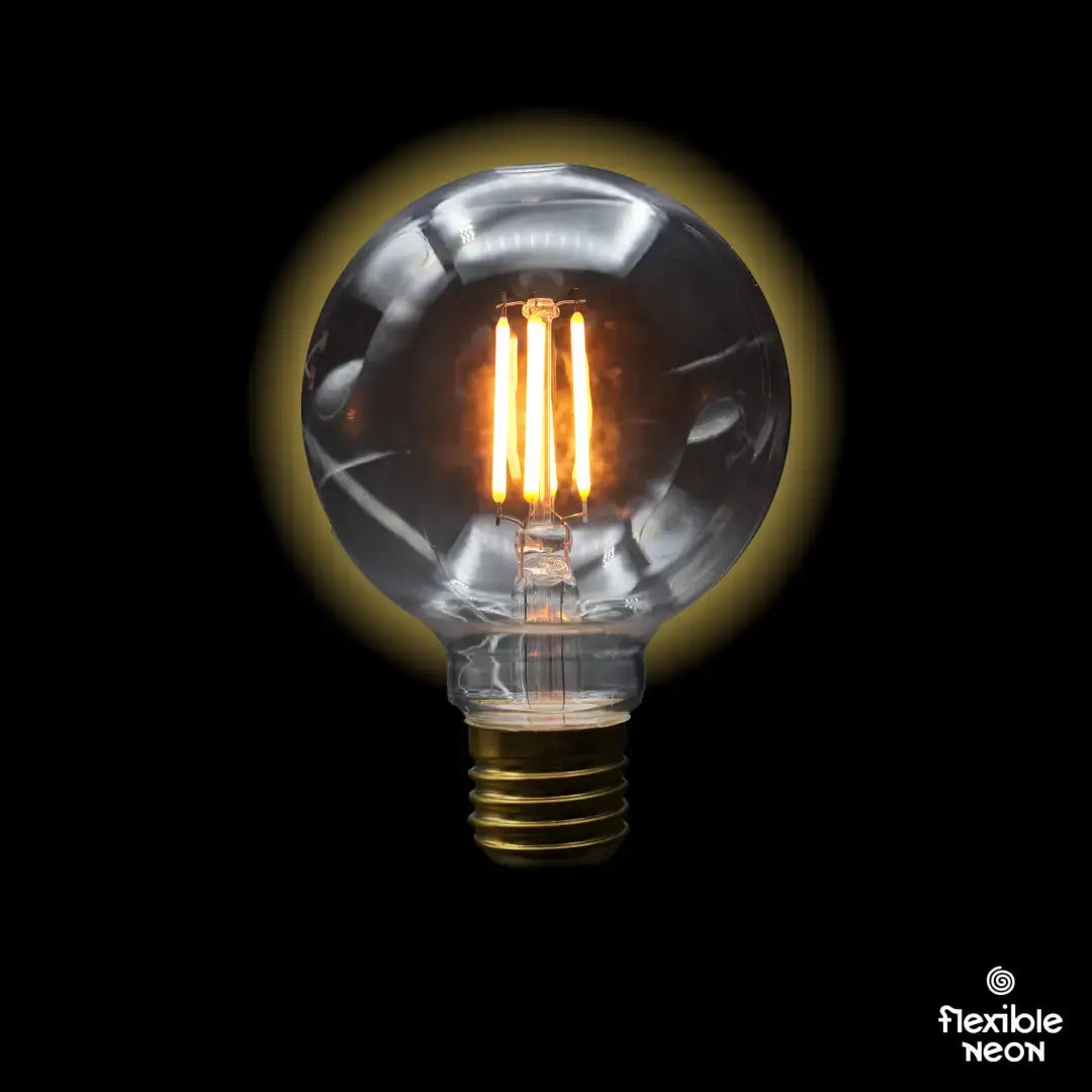 Bulb E27 G95 Clear 2000K Quad Filament - Festoon Bulbs