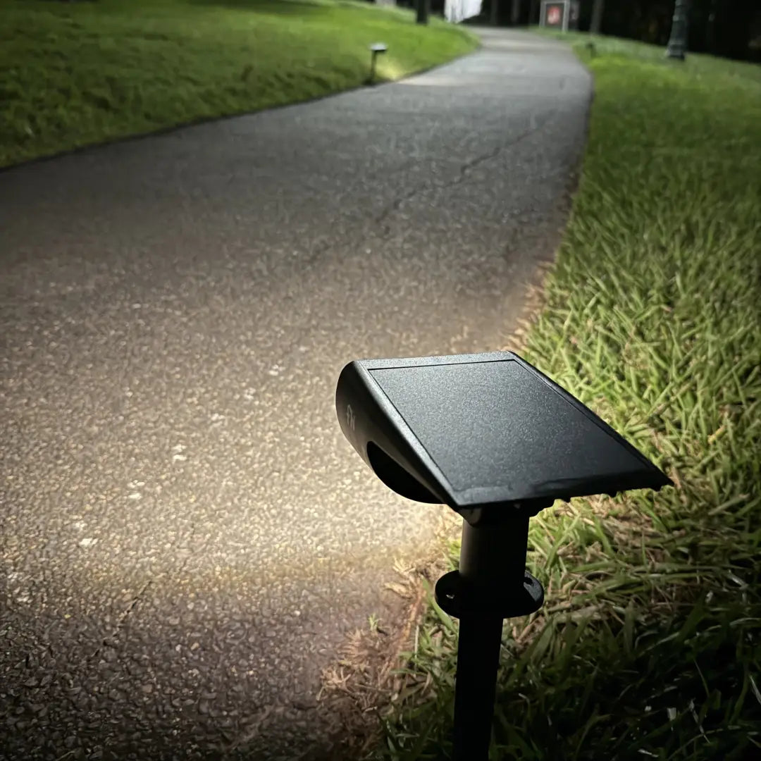 Solar Garden Spotlights (2) Warm White