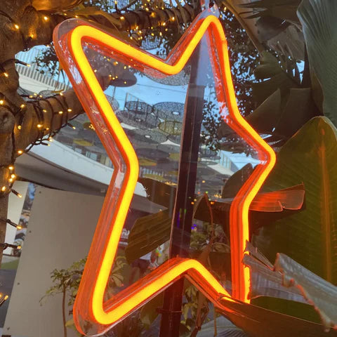 Westfield Chermside - Flexible Neon Stars