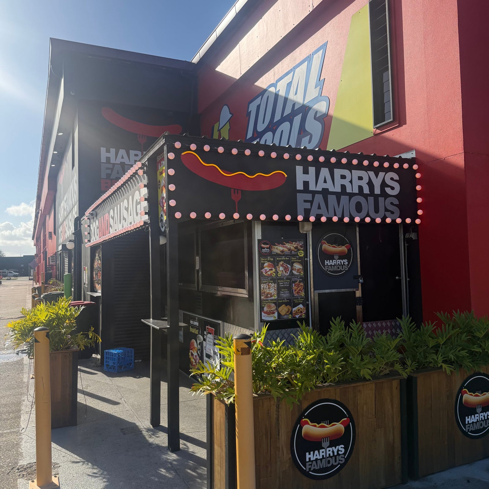 Turning Heads on Sandgate Road – Harry’s Famous Sausage Lighting Upgrade