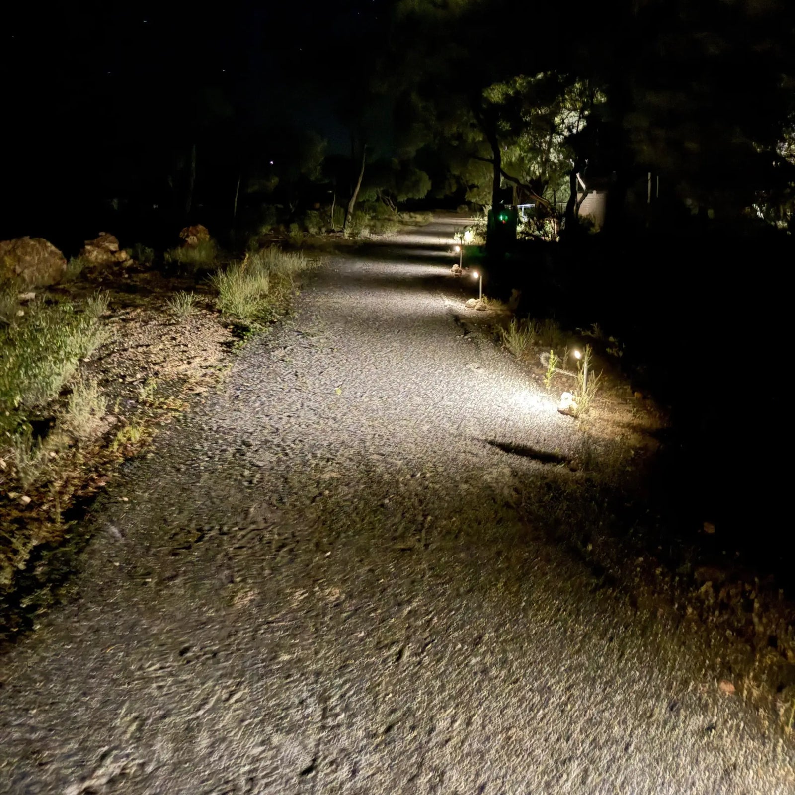 Lighting the Path to Outback Luxury: Our Solar Spotlights Shine at Rangelands Camp