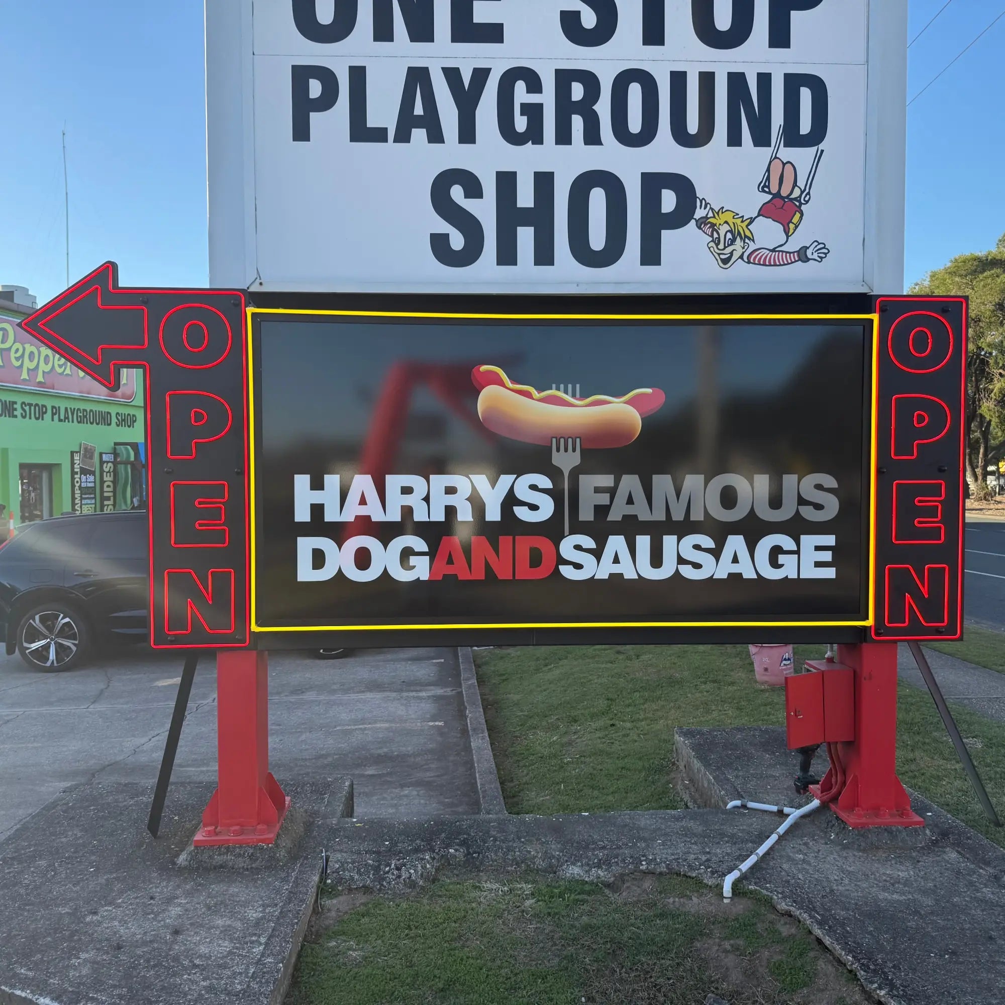 Making a Statement – for Harry’s Famous Dog & Sausage