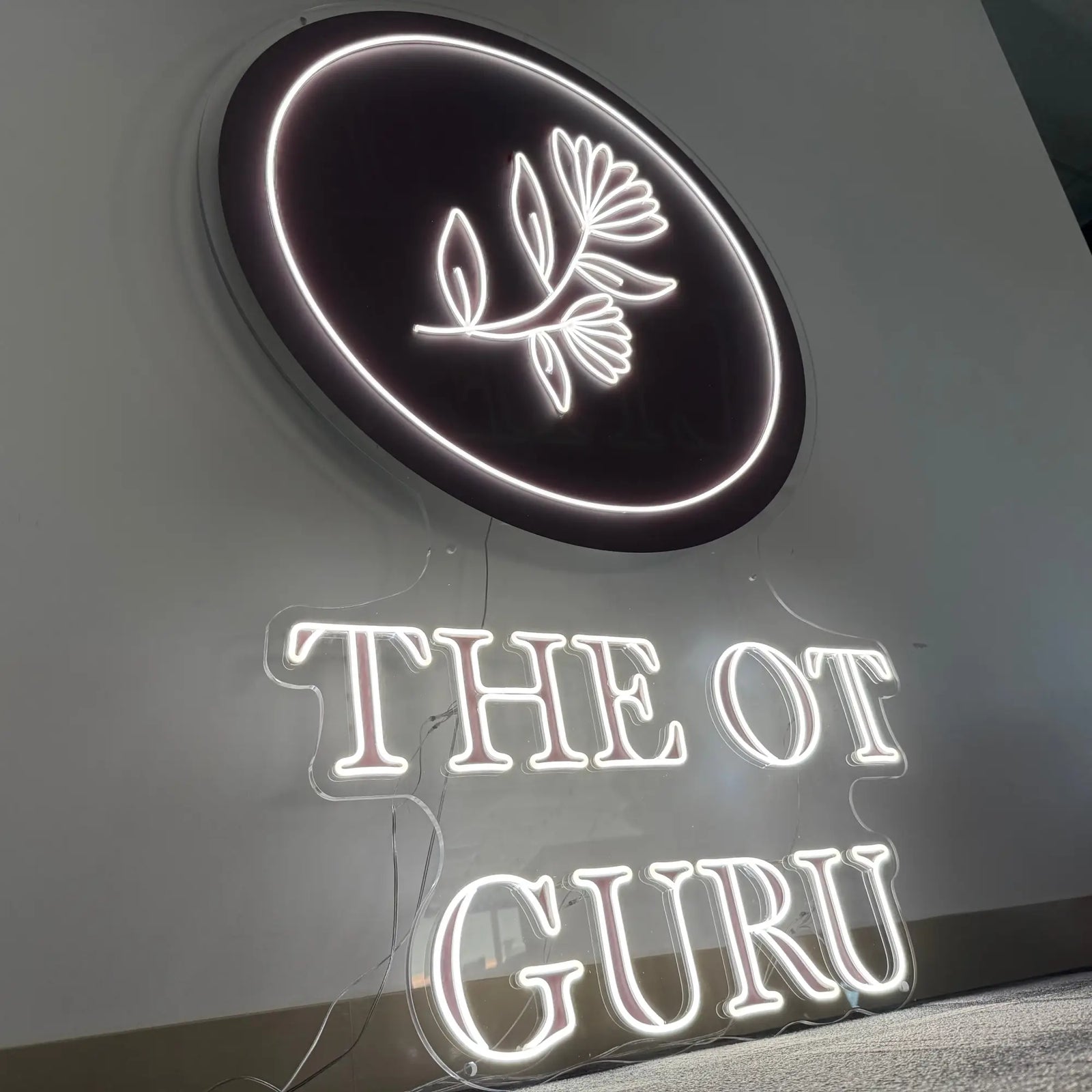 The OT Guru – Premium White Sign