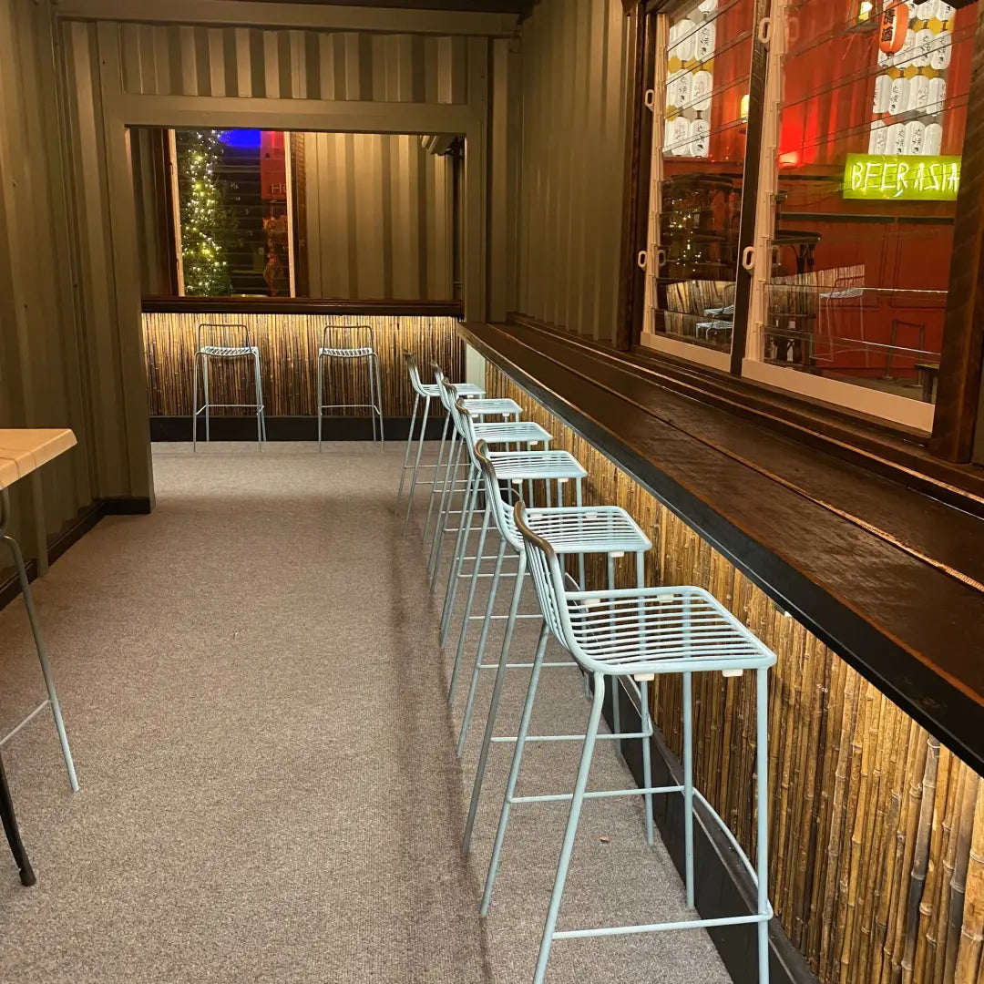 Underlit Seating That Shines – Warm White Mini Modules in Action