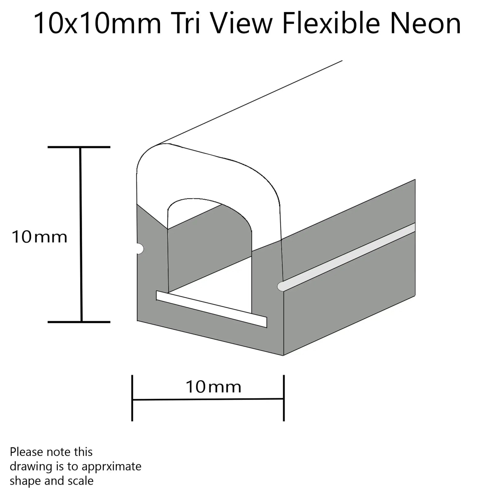 10x10mm Tri View (24v)