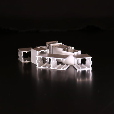12x20mm Alu Mount Clip (10 pack)