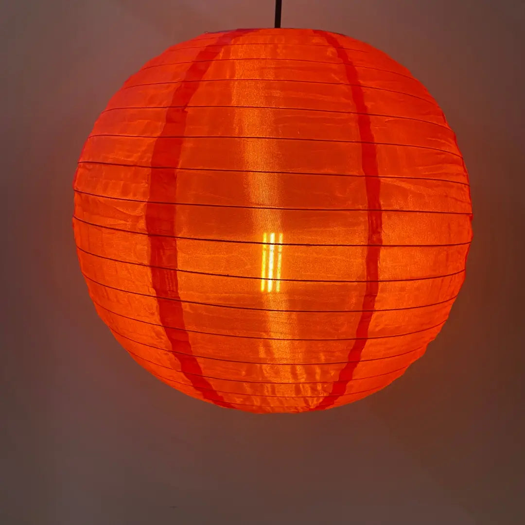 Lantern - 35cm Round Pink - Festoon Bulbs