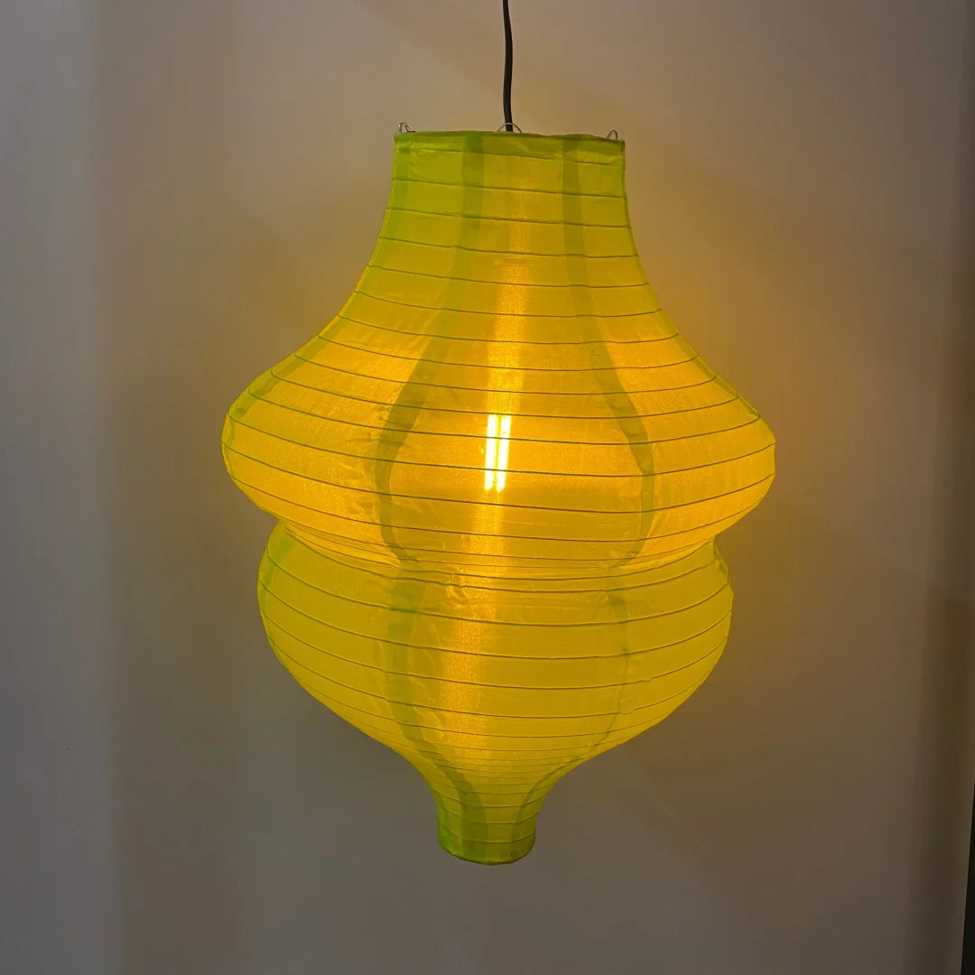 Lantern - 40cm Beehive Apple Green - Festoon Bulbs