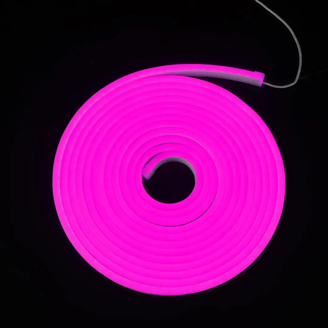 6x12 Flex Neon (mtr) Rose Pink - Flexible Neon