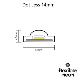Dot Less 14mm (5mtr) - 4000K