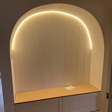 Dot Less Led Strip Archway Nook