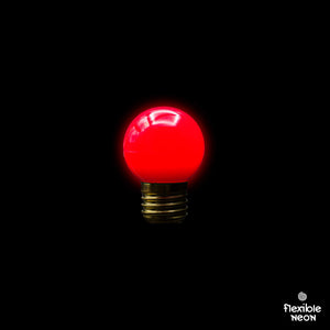 Bulb E27 G45 Raspberry Red