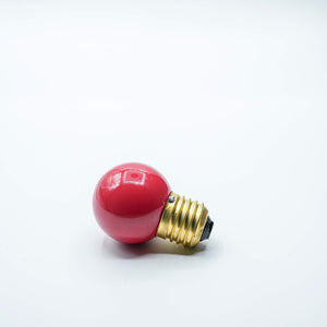 Bulb E27 G45 Raspberry Red