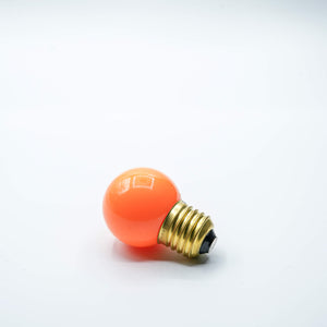 Tangerine Orange Festoon Lighting Per Meter (0.5m Spacing)