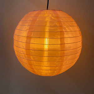 Lantern - 35cm Round Pink