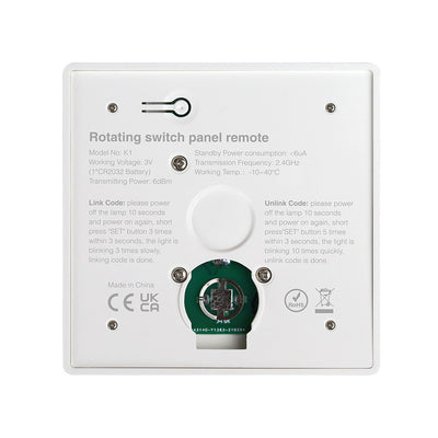 MiBoxer Rotating Switch Dimmer Panel Remote (2.4GHz)