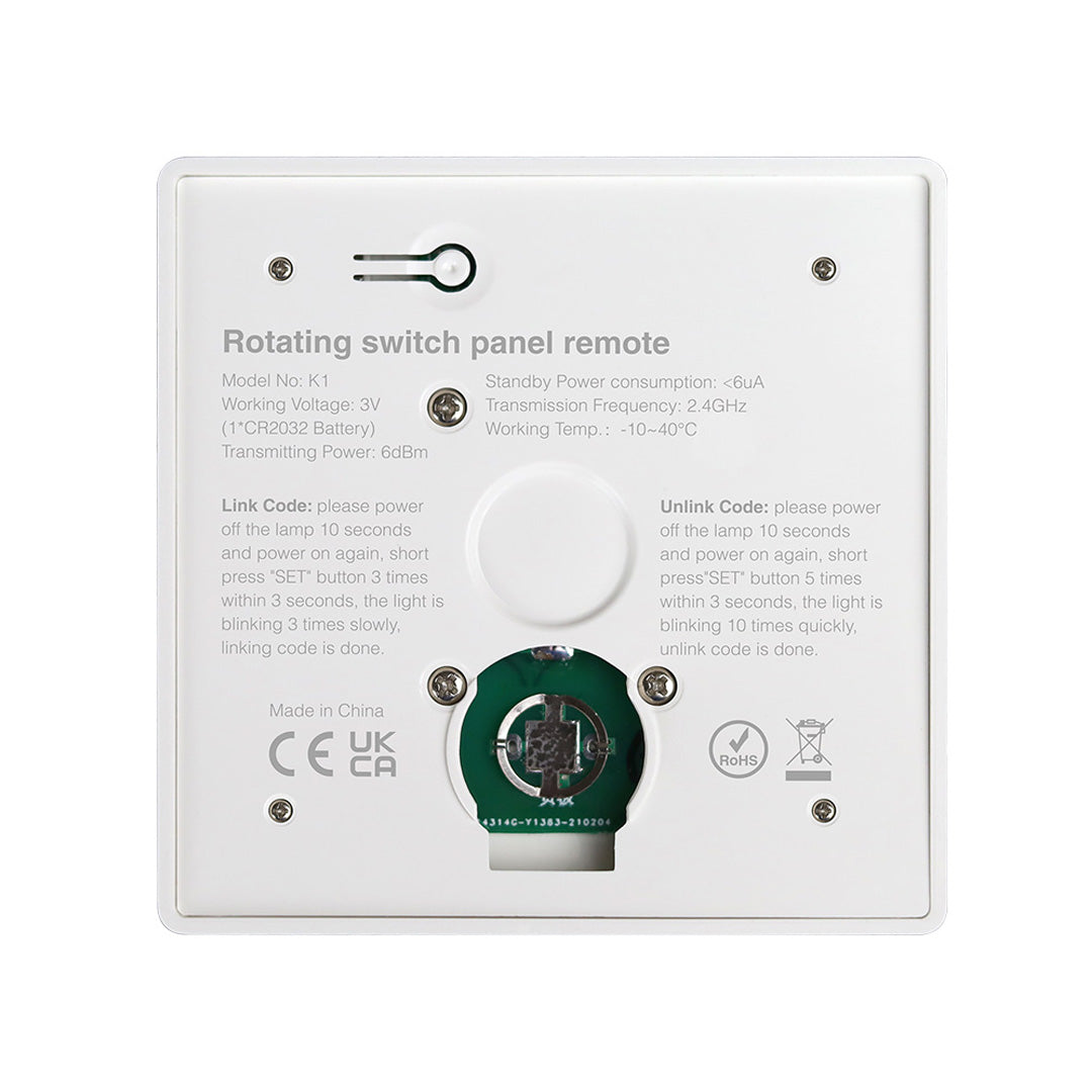 MiBoxer Rotating Switch Dimmer Panel Remote (2.4GHz)