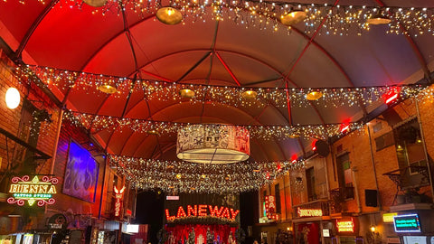 Enhancing Eat Street Markets Lane way with Magical Fairy Lights