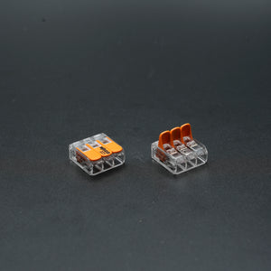 WAGO 3 Connectors - 4mm (50 pack)