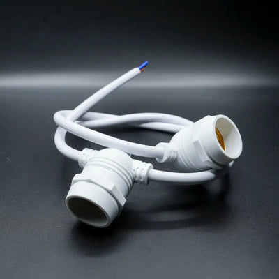 Festoon Cable WHT E27 Round 0.50m Spacing (mtr) - Festoon Cable