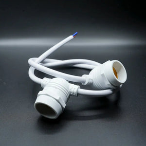 Festoon Cable WHT E27 Round 0.50m Spacing (mtr) - Festoon Cable