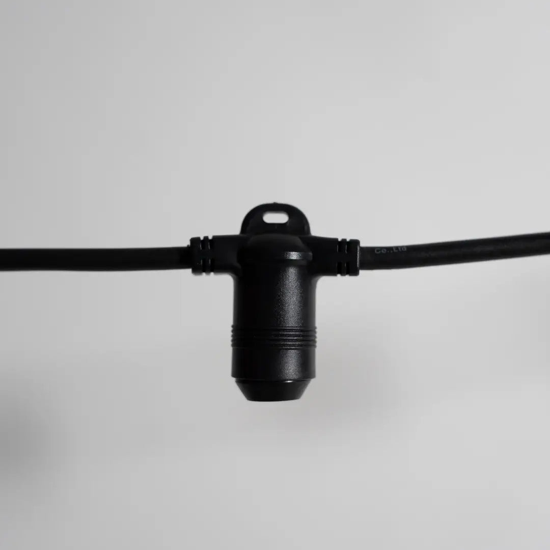 Festoon Cable BLK E12 Round 0.2m Spacing (mtr) - Festoon Cable