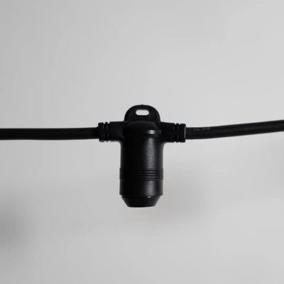 Festoon Cable BLK E12 Round 0.2m Spacing (mtr) - Festoon Cable