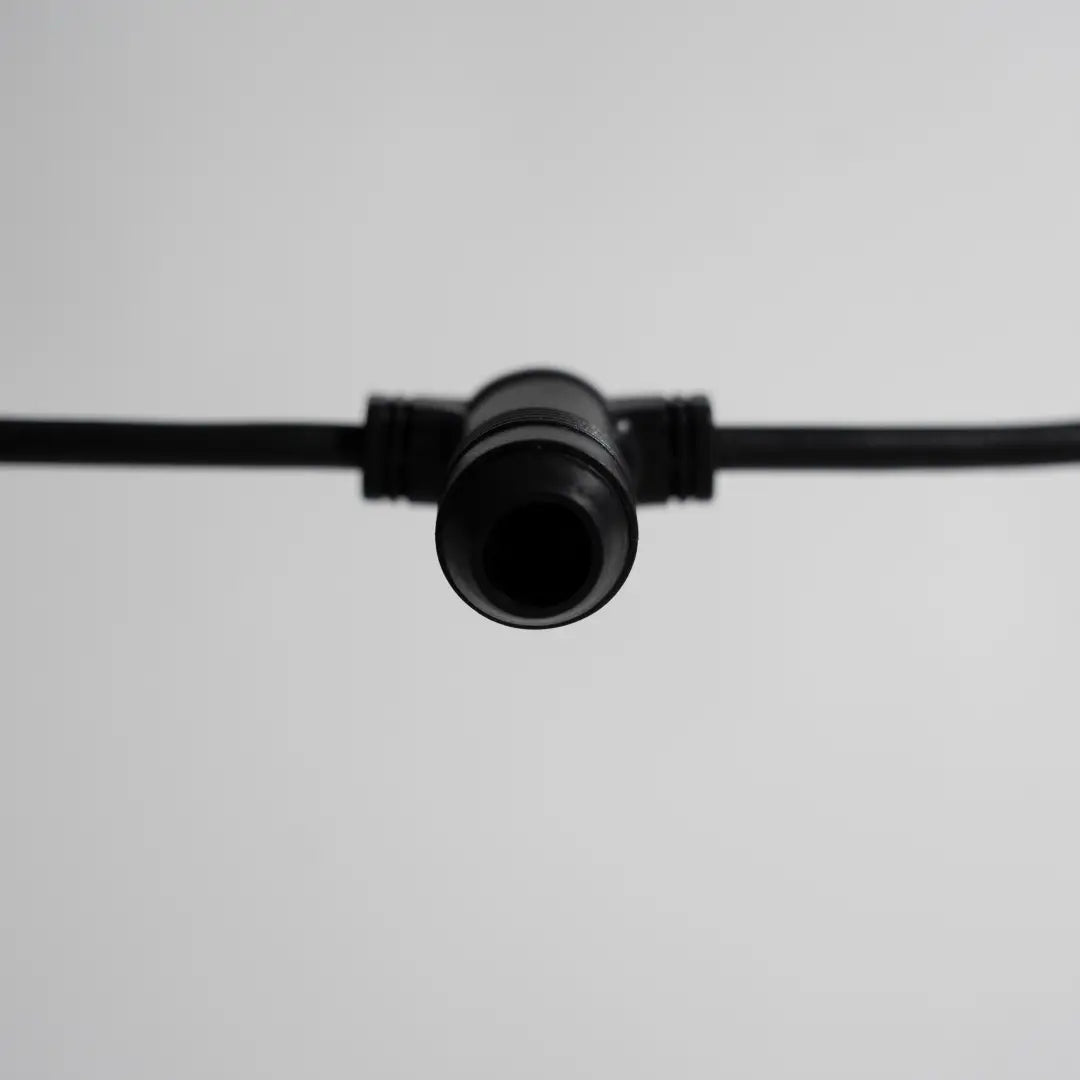 Festoon Cable BLK E14 Round 0.2m Spacing (10mtr) - Festoon Cable
