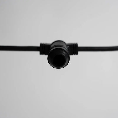 Festoon Cable BLK E14 Round 0.2m Spacing (10mtr) - Festoon Cable