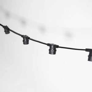 Festoon Cable BLK E27 Flat 0.25m Spacing (mtr) - Festoon Cable