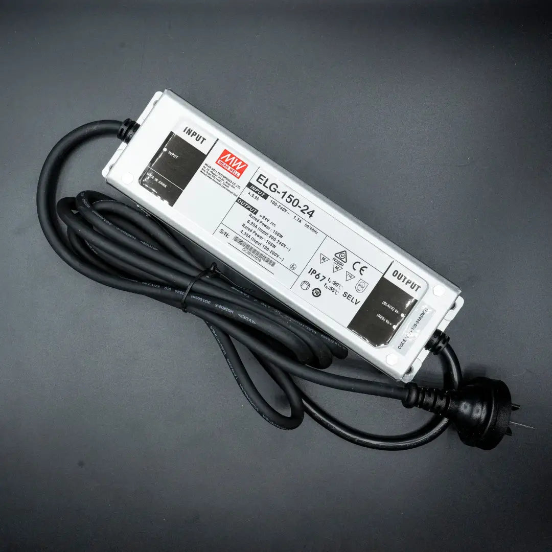 High-quality LED driver Mean Well ELG 24V 150W IP67 for led lighting systems