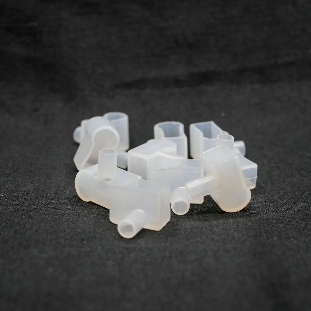 Translucent plastic toy truck in minimalist design for 10x13x22 landscape series exit end cap