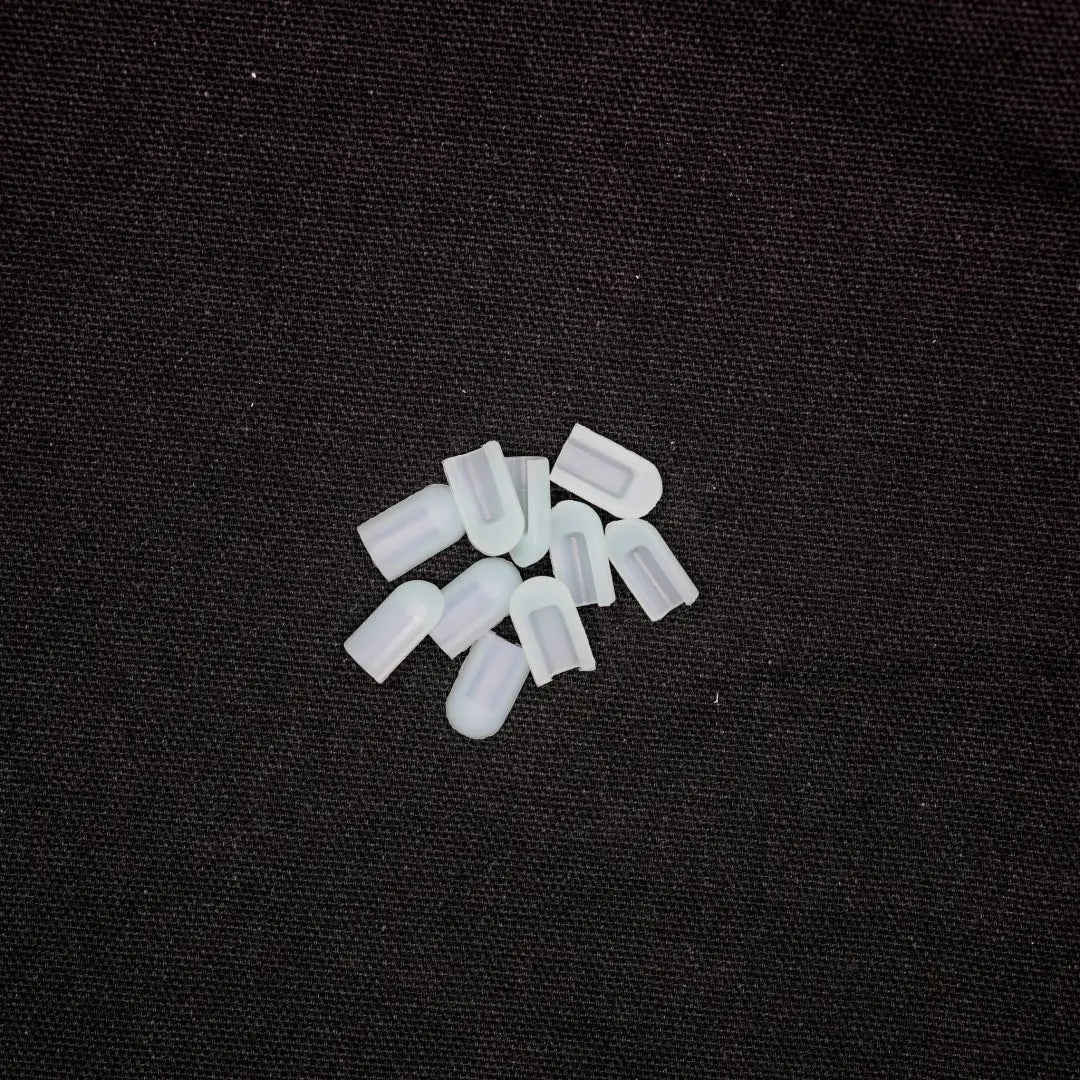 6x12 End Caps White (10 pack).