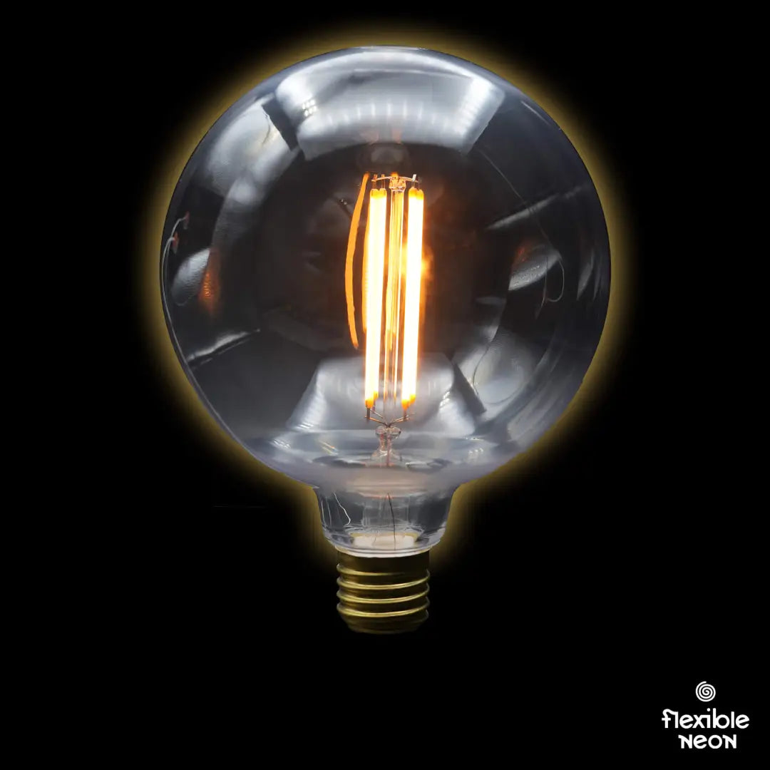 Bulb E27 G125 Clear 2000K Quad Filament - Festoon Bulbs