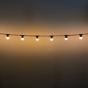 50m G45 Milky Warm White 4F Festoon Lighting Bundle (0.5m Spacing) - Festoon Lighting