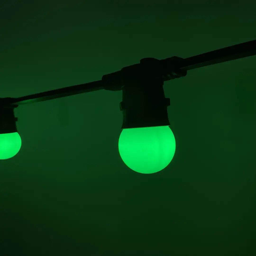 Emerald Green Festoon Lighting Per Meter (0.5m Spacing) - Festoon Lighting
