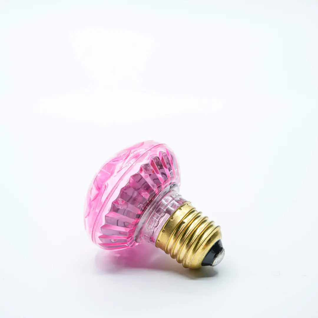 Cabochon Pink Flat Festoon Lighting Per Meter (0.5m Spacing) - Festoon Lighting