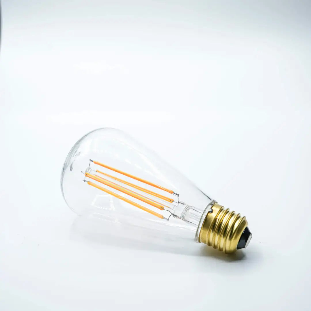 Bulb E27 ST64 Clear 1800K Quad Filament - Festoon Bulbs