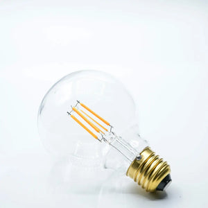 Bulb E27 G95 Clear 1800K Quad Filament - Festoon Bulbs