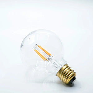 Bulb E27 G80 Clear 2000K Quad Filament - Festoon Bulbs