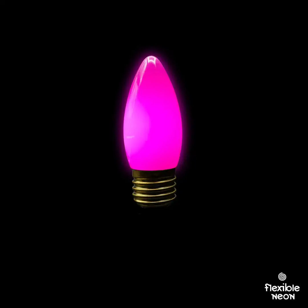 Bulb E27 C35 Jacaranda Purple - Festoon Bulbs