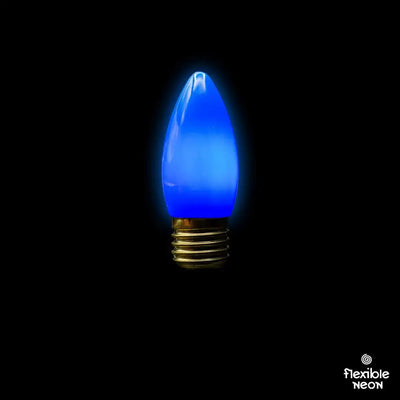Bulb E27 C35 Royal Blue - Festoon Bulbs
