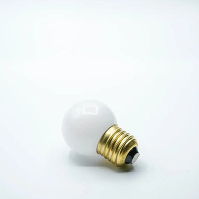 Bulb E27 G45 Milky 2000K Quad Filament - Festoon Bulbs